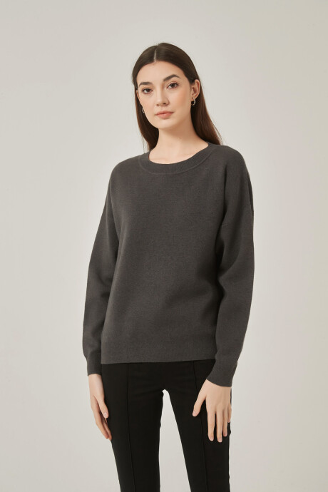 Sweater Canes Gris Melange