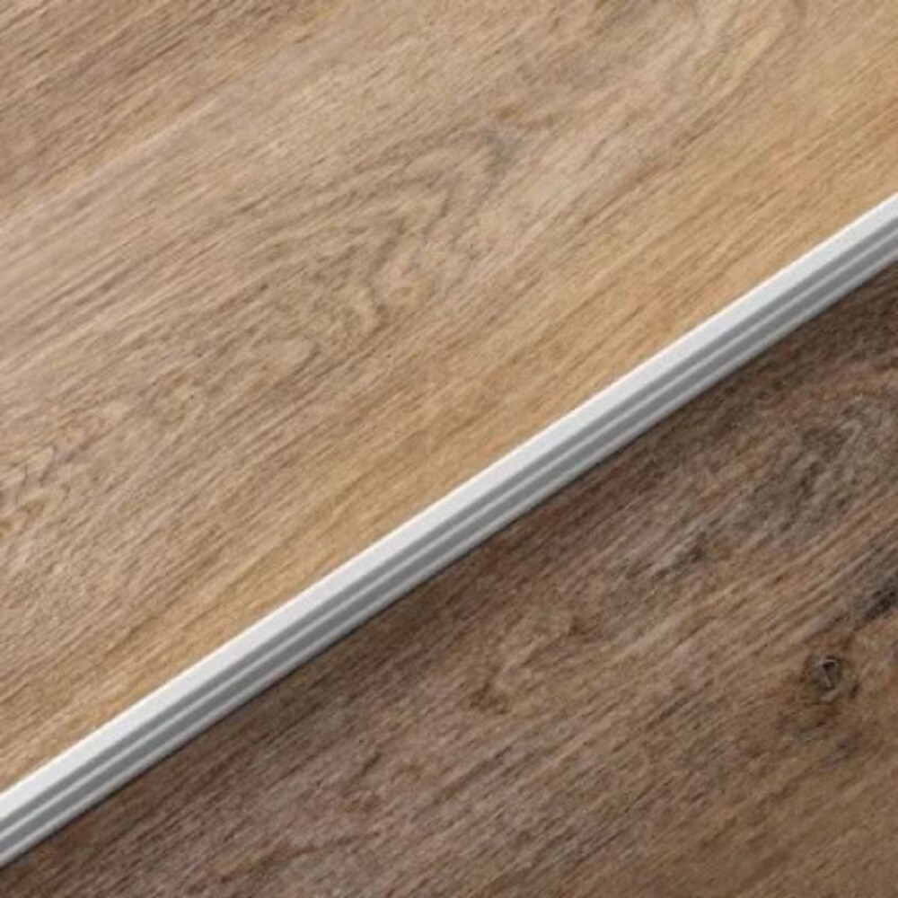 Rampa para pisos vinílicos Aluminio 5mm x 2 mt Rampa Para Pisos Vinílicos Aluminio 5mm X 2 Mt