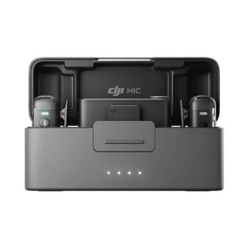 Micrófono Inalámbrico DJI MIC 2 (2TX+1RX) + Case de carga (FCC) Micrófono Inalámbrico DJI MIC 2 (2TX+1RX) + Case de carga (FCC)