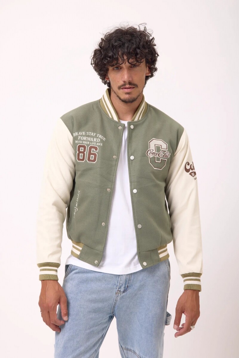 Chaqueta Bomber C - Verde 