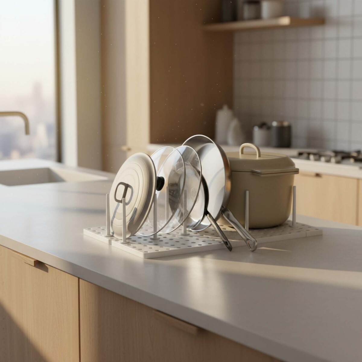 ESCURRIDOR - PLASTICO BLANCO PEGGY 