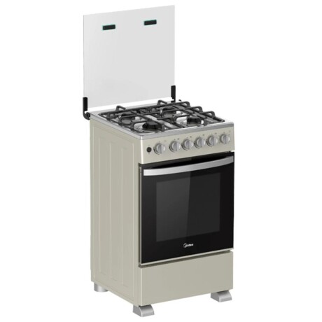 Cocina MIDEA MFO20TMAMGES A Gas Cuatro Hornallas Capacidad 62Lt Cocina MIDEA MFO20TMAMGES A Gas Cuatro Hornallas Capacidad 62Lt