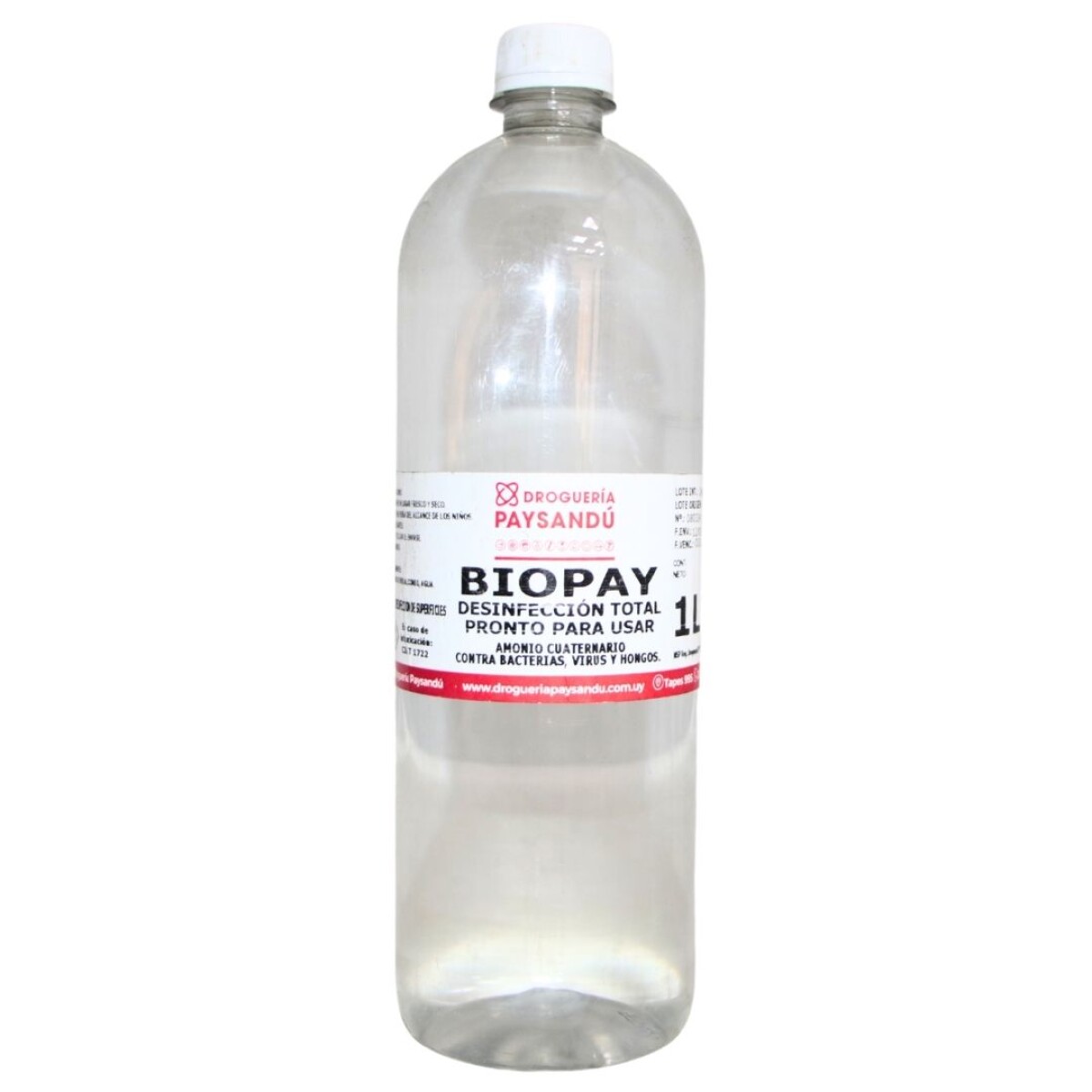 BIOPAY Desinfección Total Pronto Para Usar - 1 L 