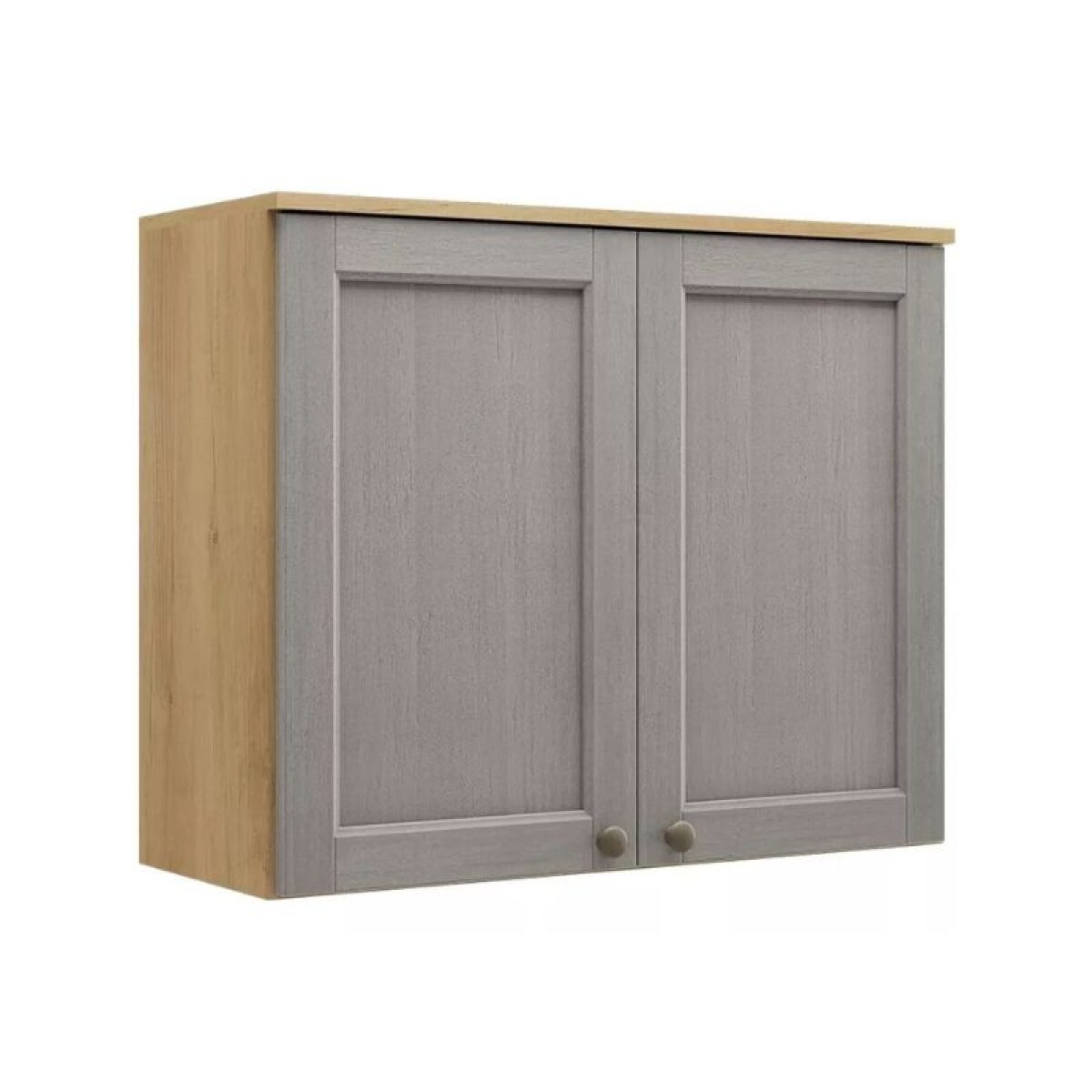 ARMARIO AEREO 80 CM 2 PUERTAS - ROYAL CAPUCCINO/NORDICO 