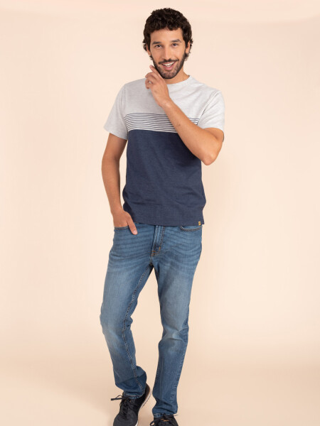 Pantalón de Jean Slim Azul