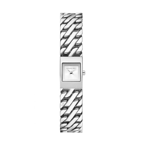 Reloj Michael Kors con Malla de Acero Esfera Cuadrada Reloj Michael Kors con Malla de Acero Esfera Cuadrada