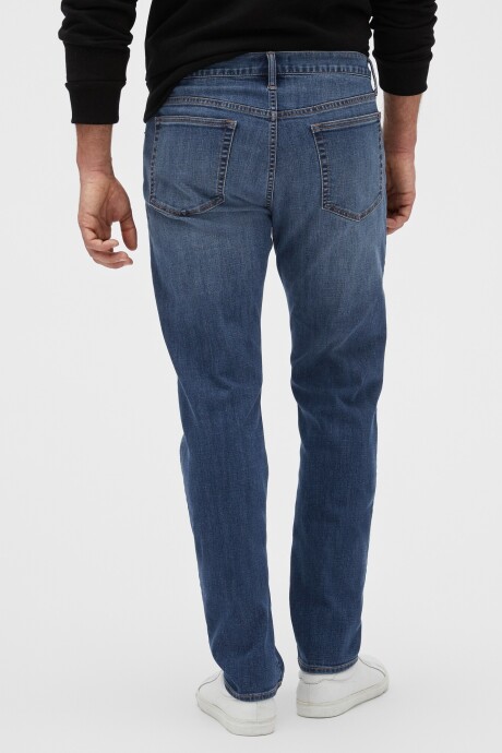 Jean Slim Soft Weka Pass Hombre Medium Indigo