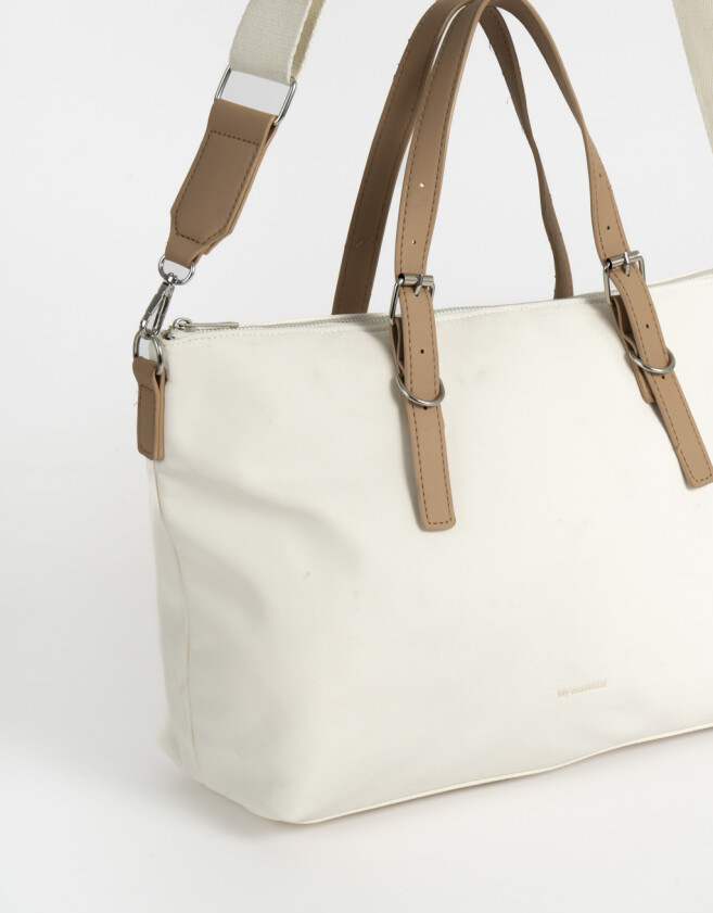 Mochilas Special Price Cartera Shopper Special Price - Blanco Crudo