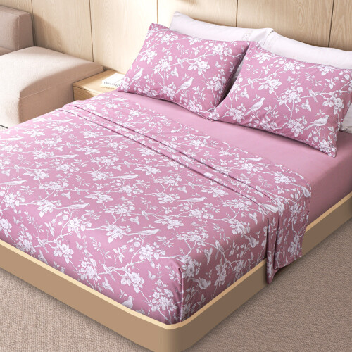 JUEGO DE SABANAS LANCASTER DIGITAL PRINT BIRDS QUEEN