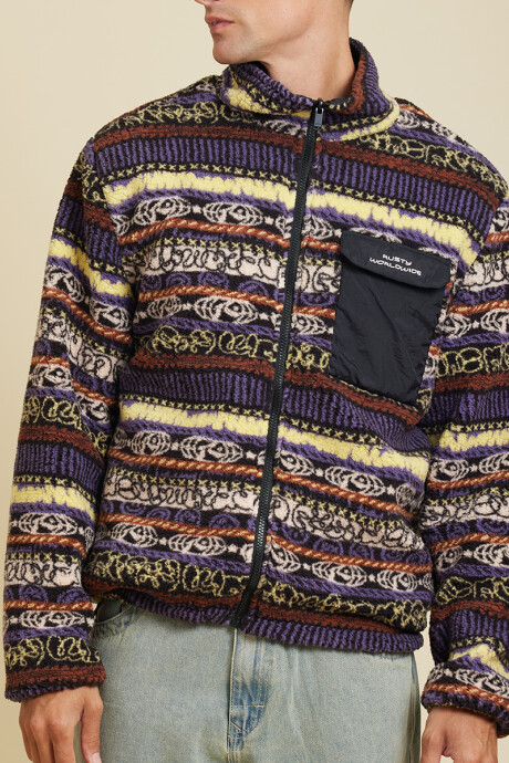 CAMPERA ARNAU ( SHERPA ) RUSTY Amarillo