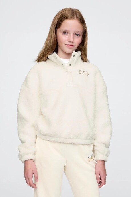 Canguro Logo Gap Sherpa Niña New Off White