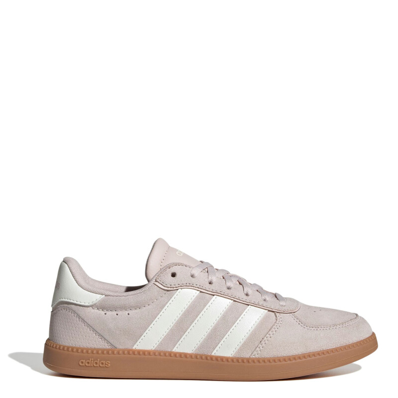 Championes de Mujer Adidas Breaknet Sleek Rosado Claro - Blanco