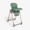 Silla de comer Olive deluxe KIKKABOO green