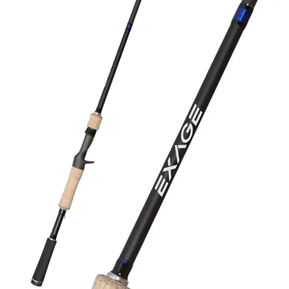 Caña de Baitcasting Exage 610M, 1 Tramo, 2.07 m, 8–15 lb, Grafito-Shimano SHIMANO - CAÑAS DE BAITCASTING -  EXAGE 610M 1 TRAMO 2.07 MTS 8-15 LBS GRAFITO
