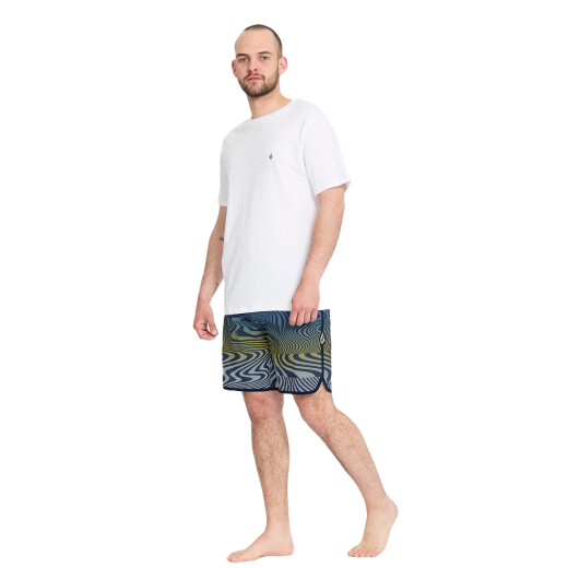 Boardshort Volcom ABG ENCOUNTER SCALLOP MOD 19 - Azul Boardshort Volcom ABG ENCOUNTER SCALLOP MOD 19 - Azul