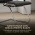 Silla Oficina Escritorio Patas Fijas Respaldo Anatomico Ejecutiva Silla Oficina Escritorio Patas Fijas Respaldo Anatomico Ejecutiva