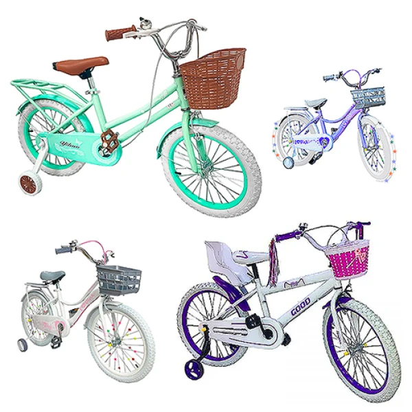 BICICLETA * R-20 NIÑA -Pink/Good/Yihao - Lila/Rosa/Verde A Sin color