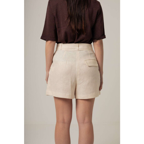 Short Sari Off White