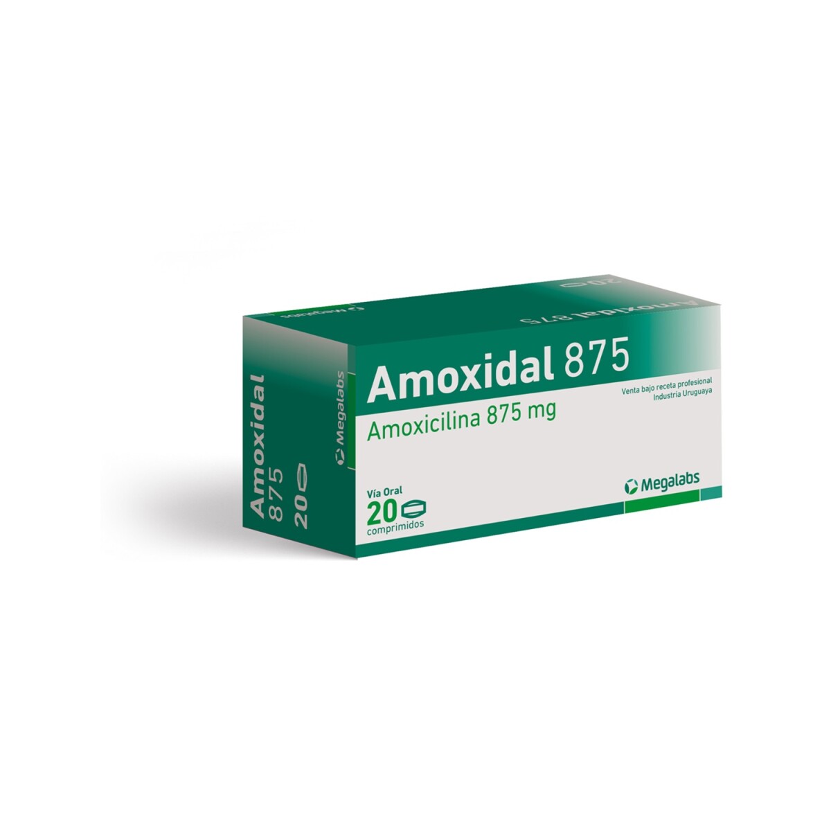 Amoxidal 875 Mg. 20 Comp. 