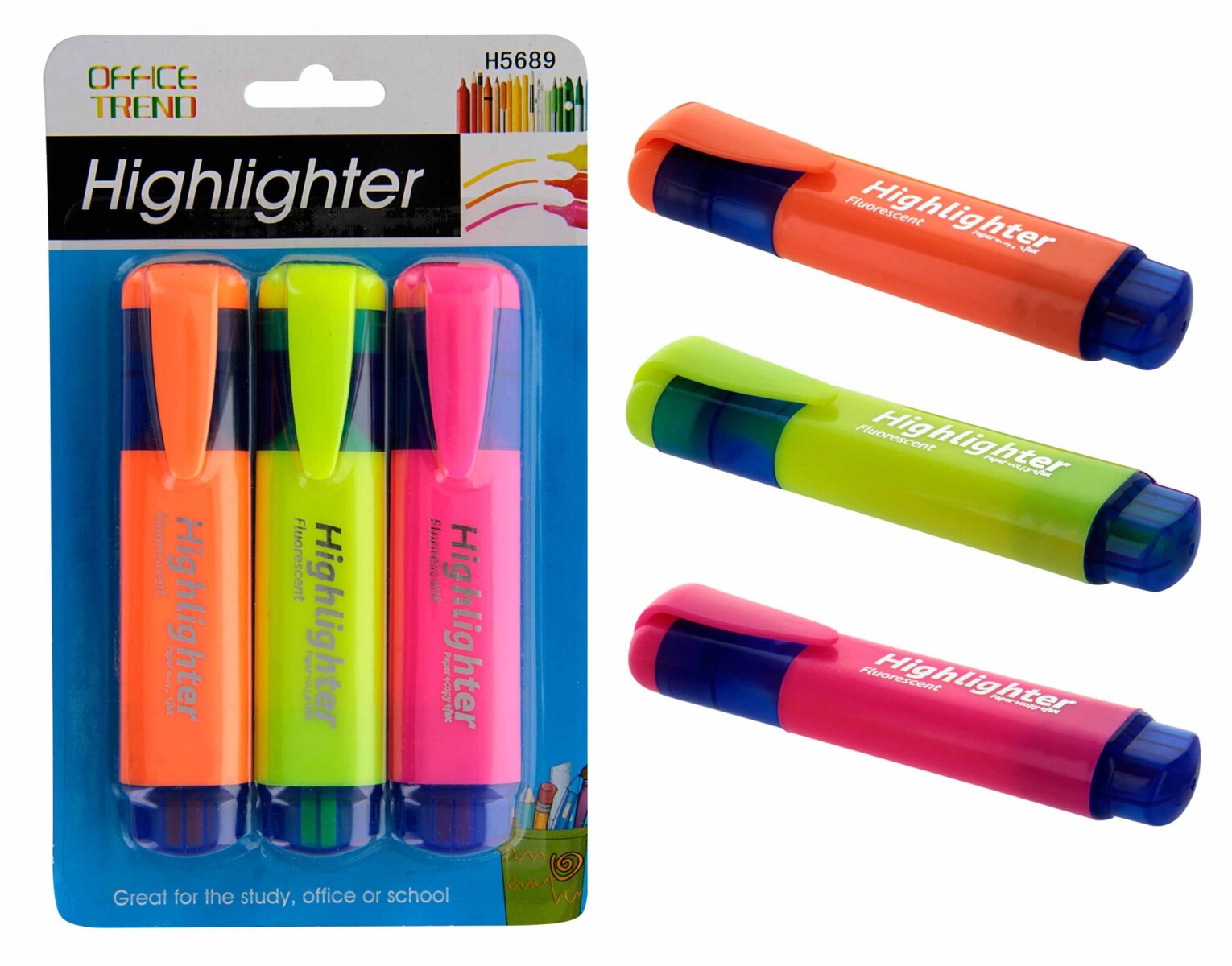 MARCADOR FLUO X3UDS 