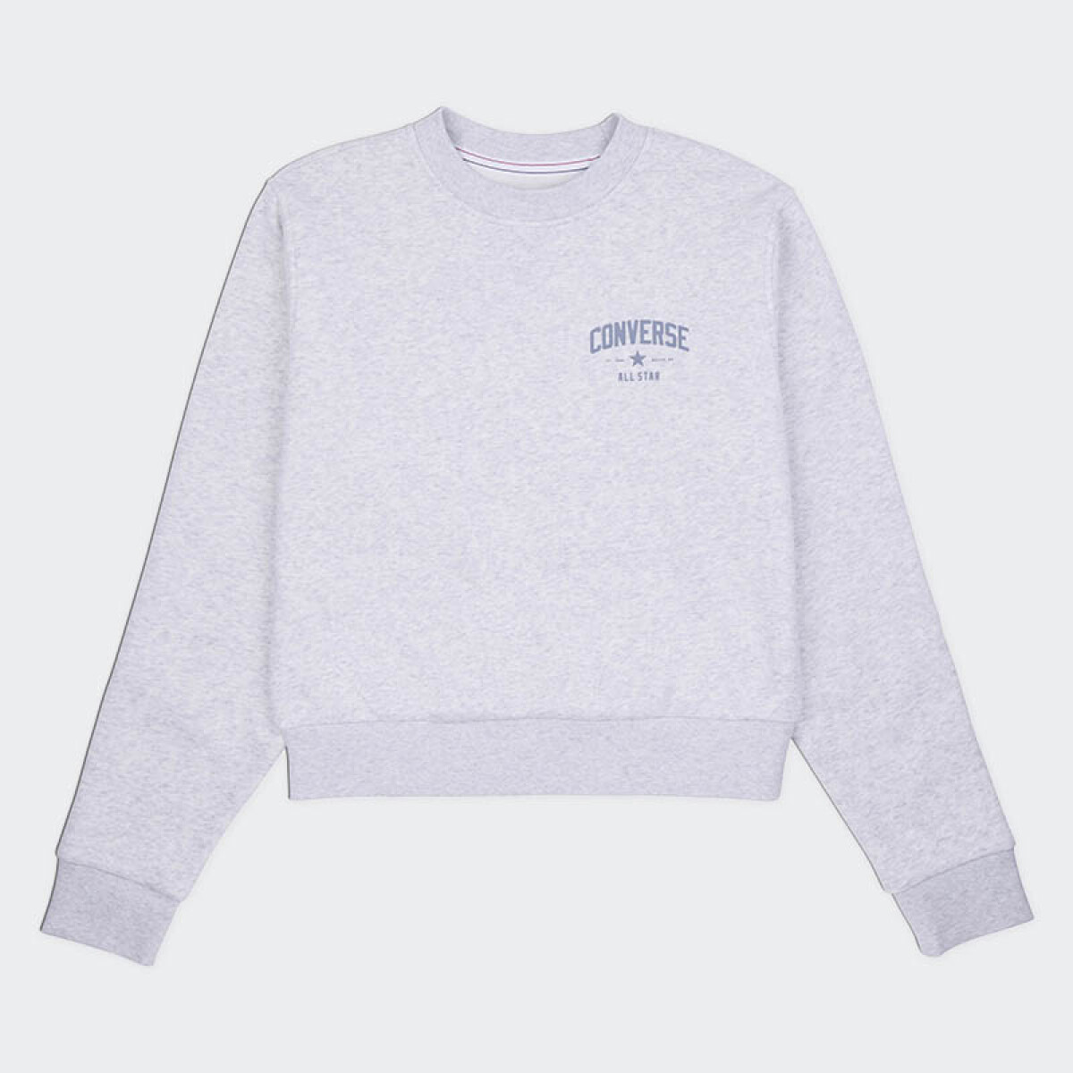 Buzo Converse Retro Chuck Classic Crew - Gris 