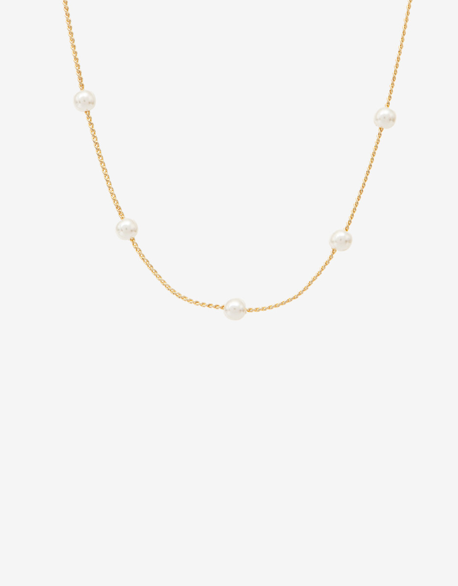 Choker Con Perlas 