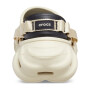Echo Clog - Unisex Bone/Black