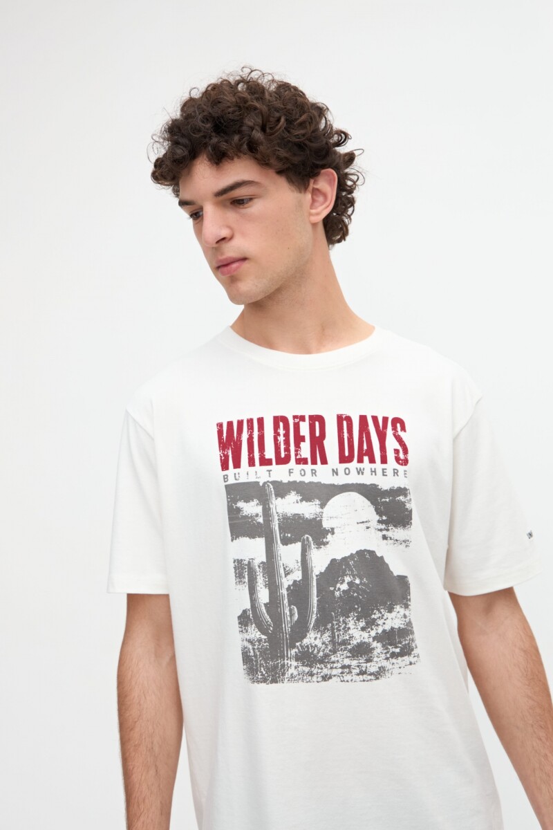 Remera Numa - Off white 
