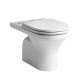 INODORO PARA MOCHILA VARESE BLANCO BRILLO LOZA SANITARIA 000