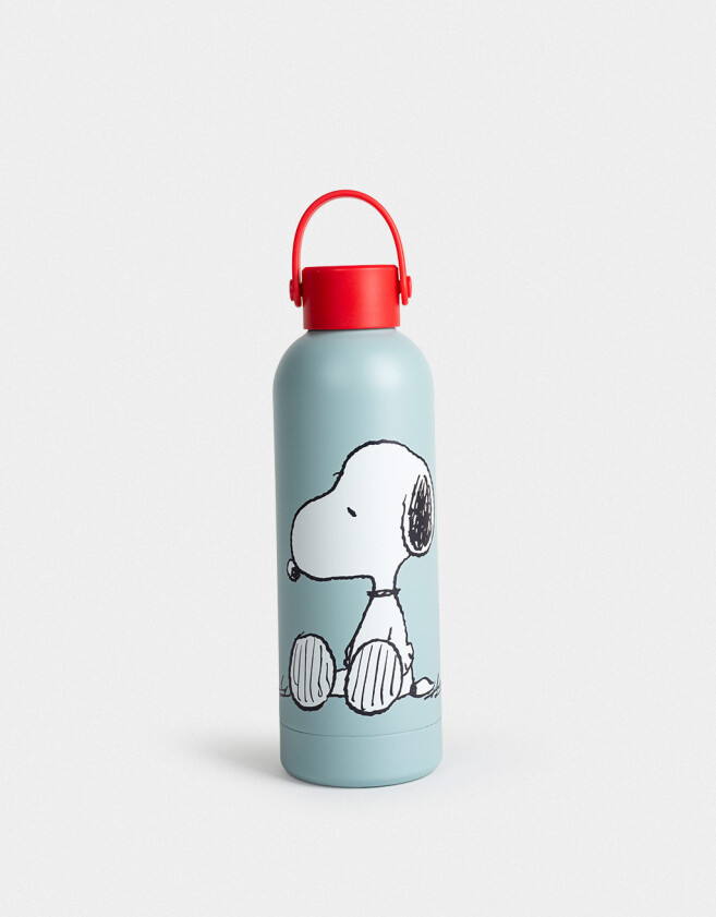 Accesorios Cocina Botella Metálica "snoopy" - Combinacion Multicolor