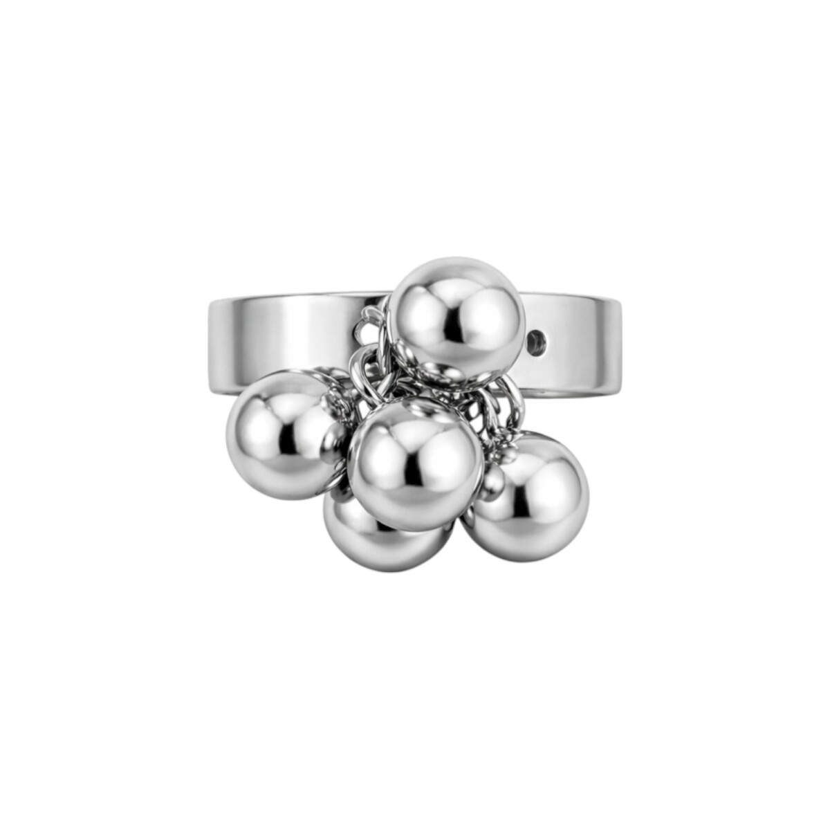 Anillo bolitas - Plata 925 - sin piedra - AN4704 - sinpiedra 