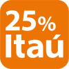 25 % Itaú