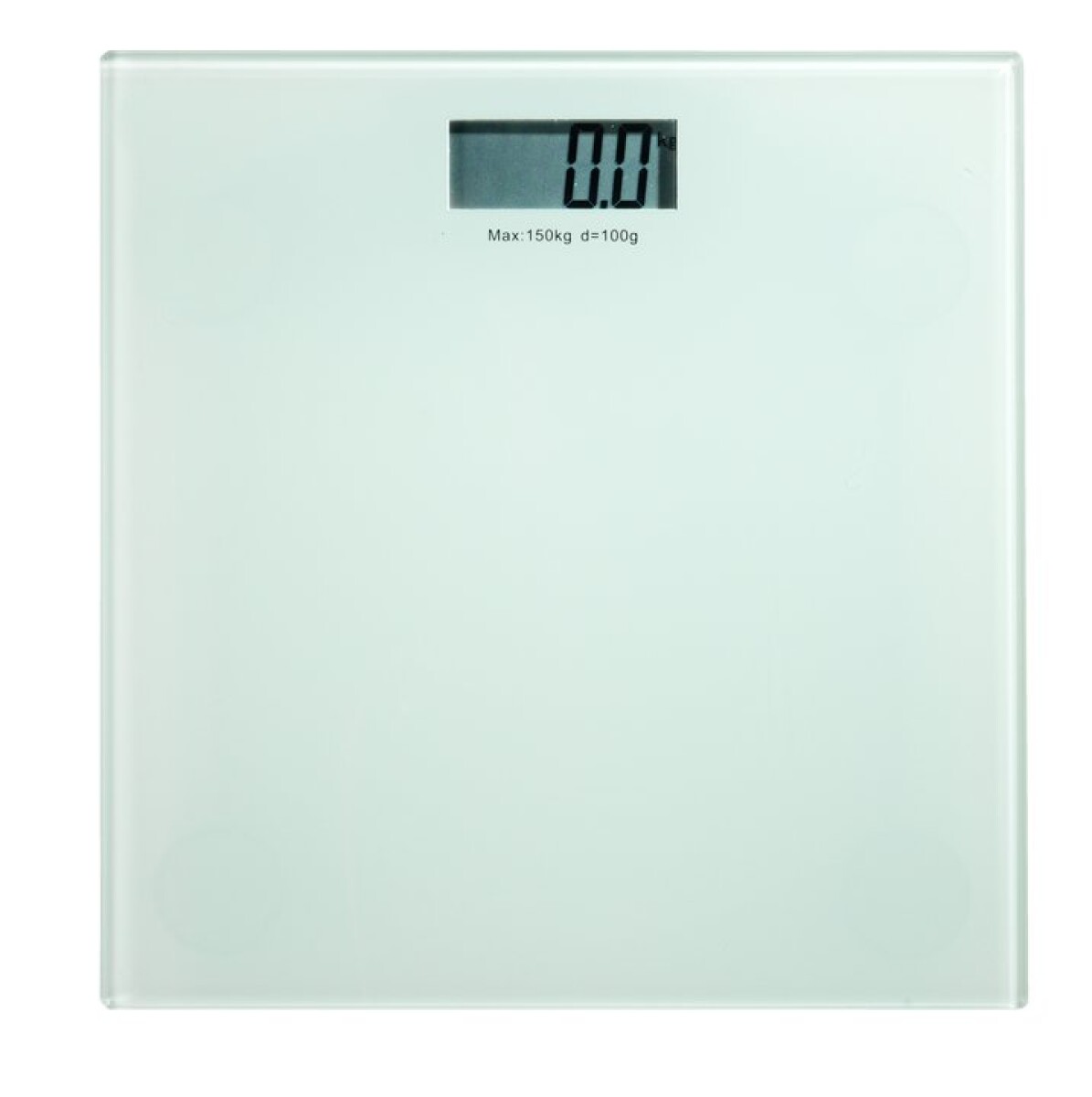 Balanza de baño KROKEK cristal 150kg/100g - Transparente 