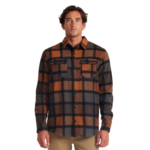 Camisa Roark Nordsman - Pecan Camisa Roark Nordsman - Pecan