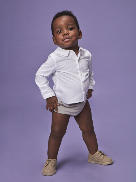 Camisa De Oxford Blanco