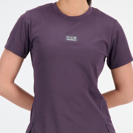 Remera New Balance de Dama - Impact Run - WT33277ILL PURPLE