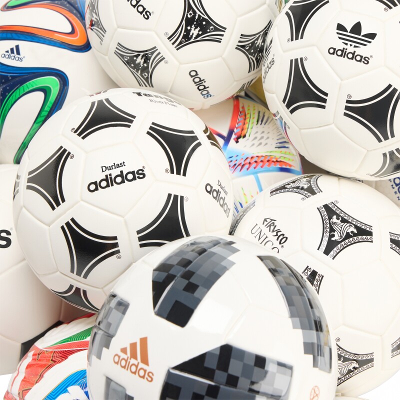 Coleccion Historica Mini Pelotas adidas White