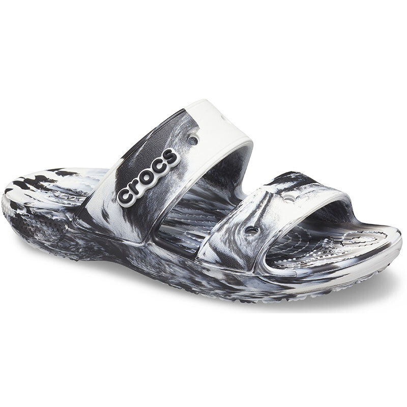 Sandalias Classic Marbled Blanco