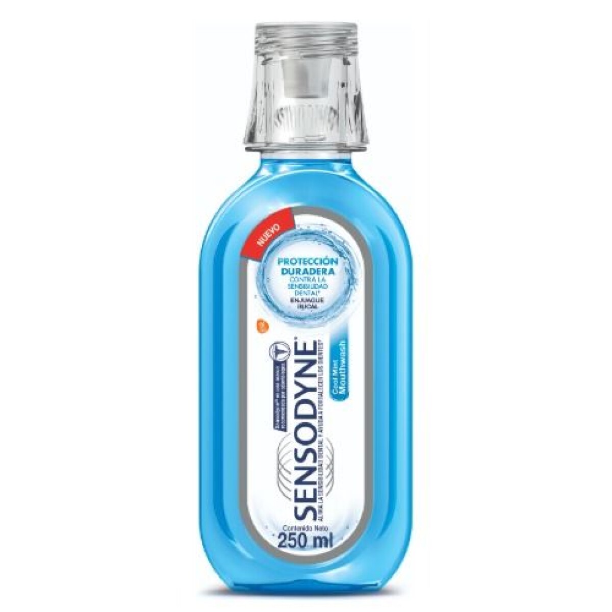 Enjuague Sensodyne Cool Mint 250 ml – Aliento Fresco y Cuidado Bucal Completo