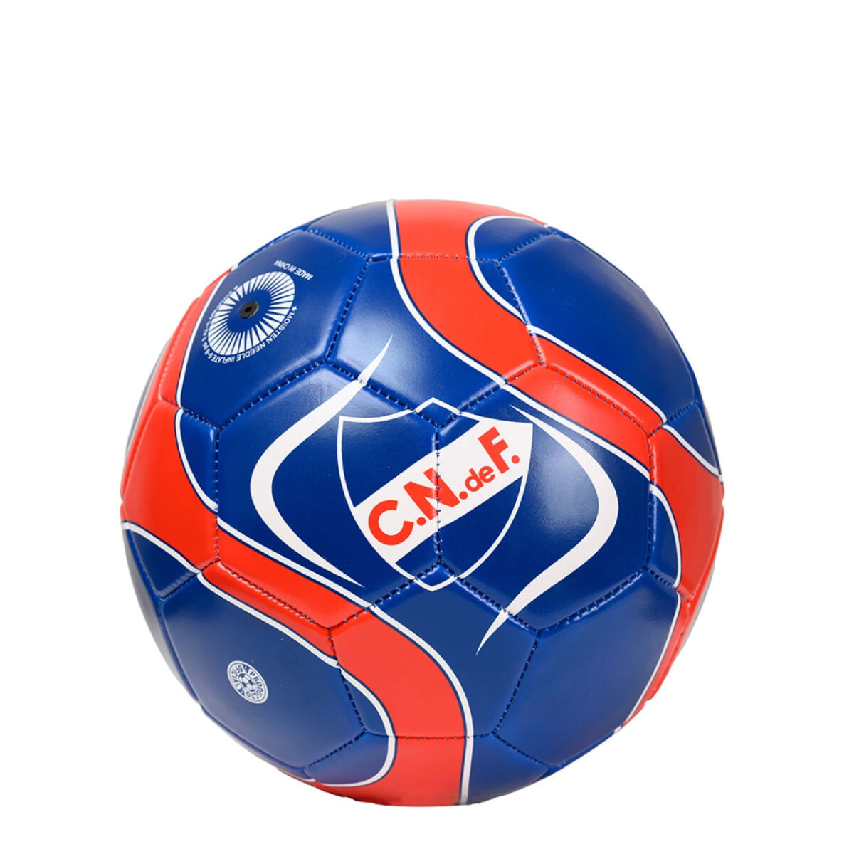 Pelota Nacional N5 - Azul Real - Rojo - Blanco 