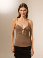 Tops Rubia Taupe / Mink / Vison