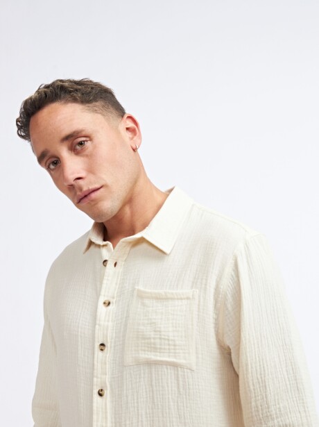 CAMISA LORETO BLANCO