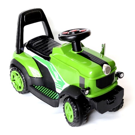 Buggy para Niños Modelo Tractor con Baúl y Sonidos Verde