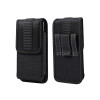 Estuche vertical para cinto con clip color negro Estuche Vertical Para Cinto Con Clip Color Negro