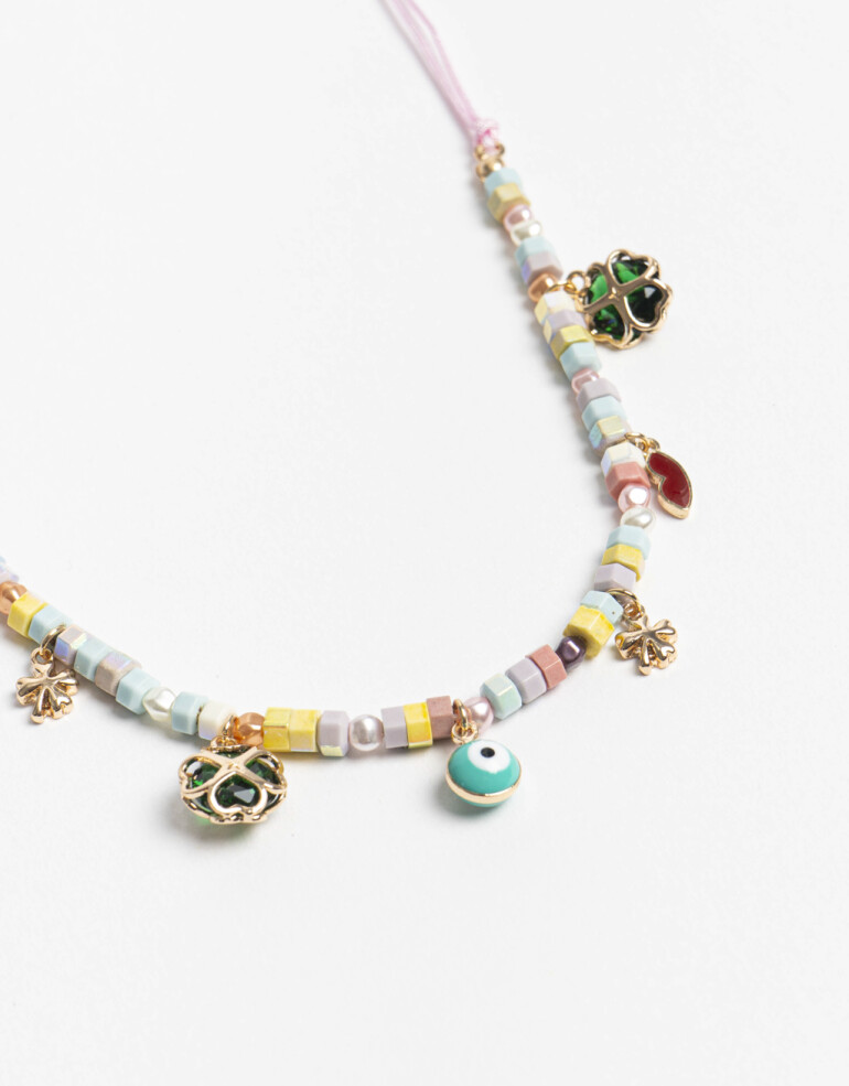 Collares Cortos Color Collares Cortos, Lucky Lady Tribe - Combinacion Multicolor