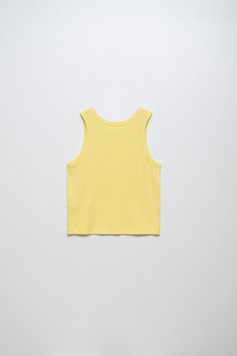 Camiseta sin mangas - Amarillo 