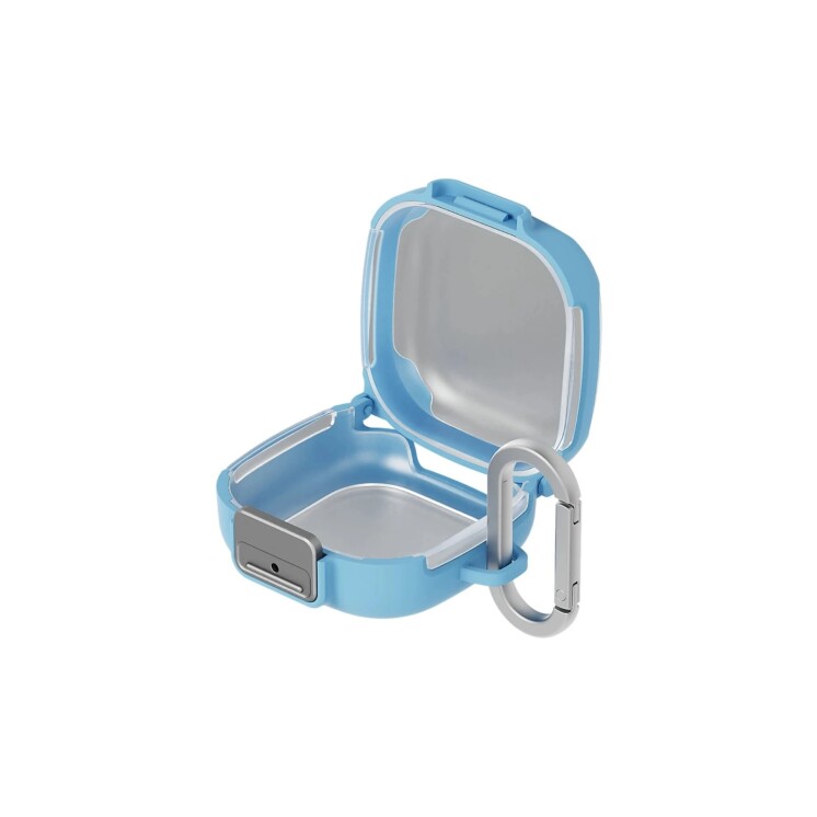 Funda Clip Case con Mosquetón para Galaxy Buds4 y Buds4 Pro Blue