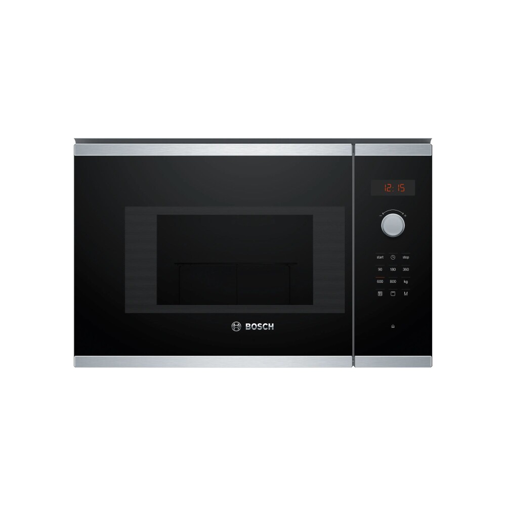 Microondas de empotrar Bosch BEL523MS0 20 lts acero inoxidable