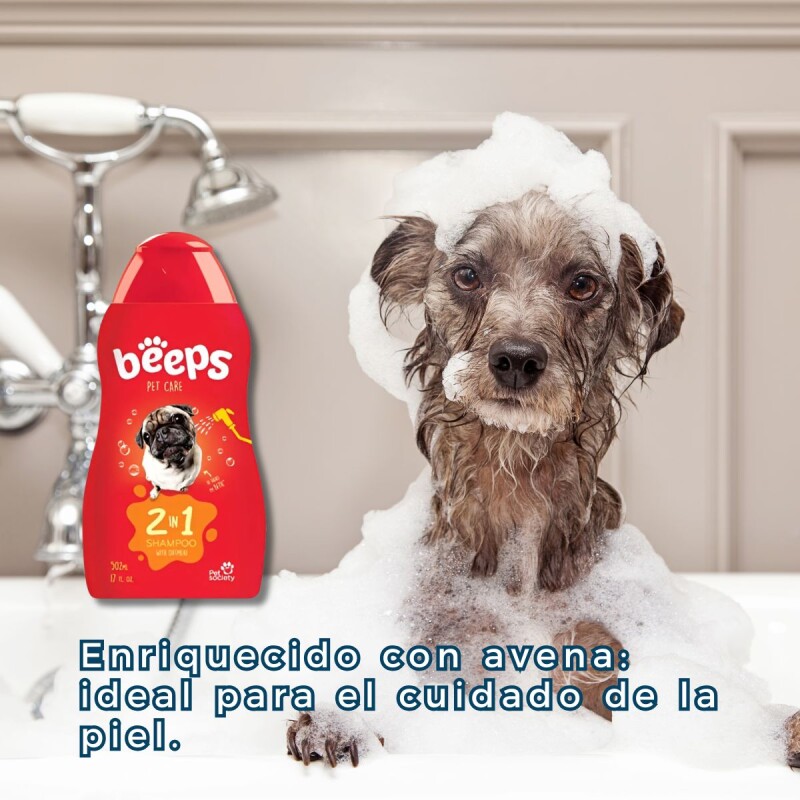 SHAMPOO BEEPS 2 EN 1 AVENA Y SANDIA 502 ML SHAMPOO BEEPS 2 EN 1 AVENA Y SANDIA 502 ML