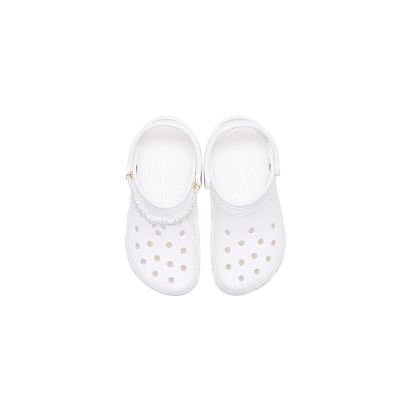 Jibbitz™ Charm Cadena Pearl Bow Rivet Multicolor